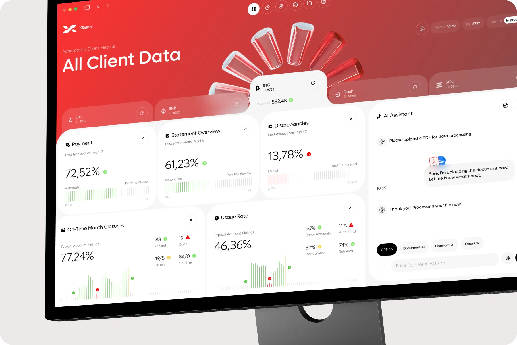 XSignal analytics platform overview — information architecture ux for customer journey acquisition to retention tracking