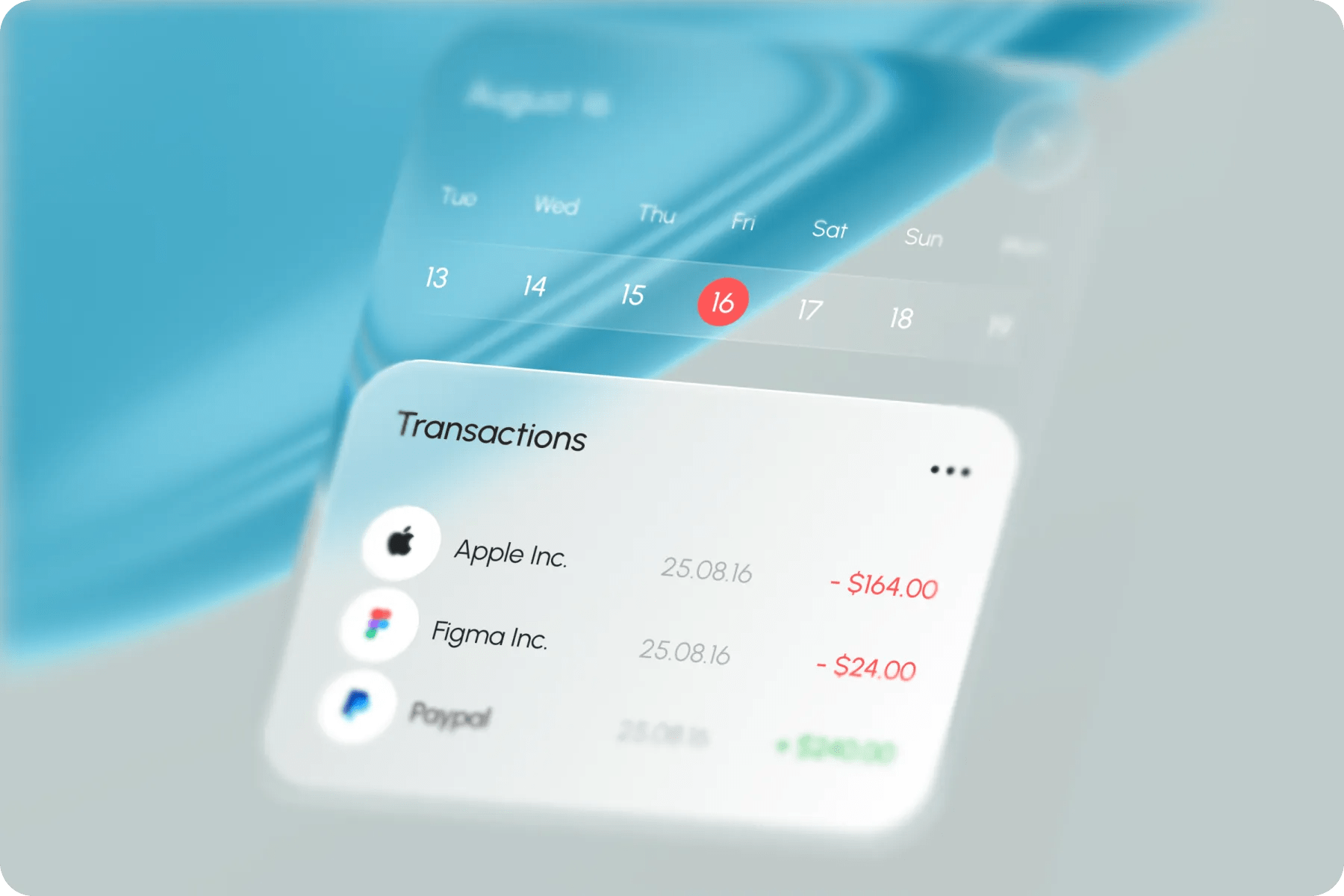 Drippi financial records table UI applying ux information architecture for creator clarity