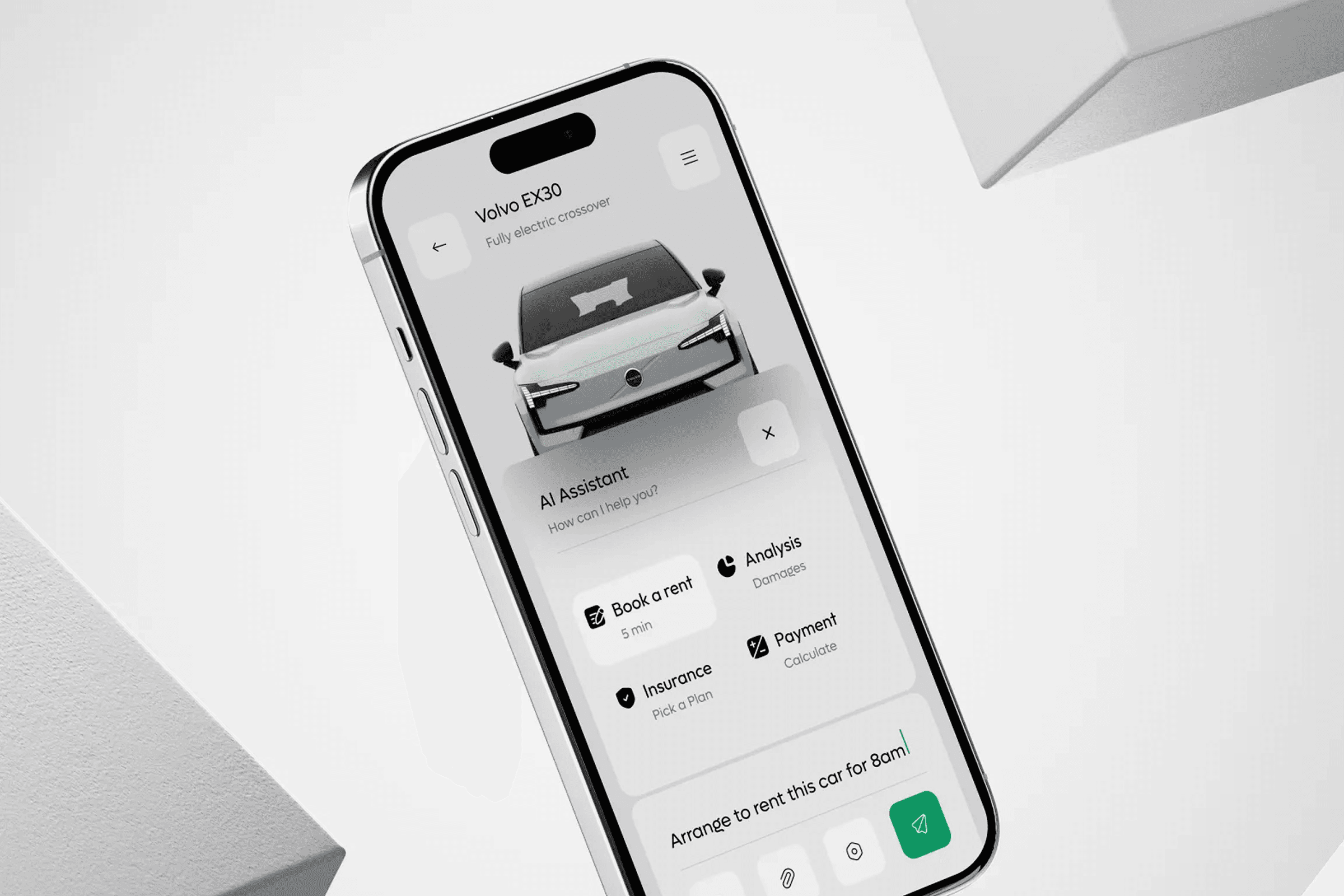 Car Rent AI Assistant Dashboard
