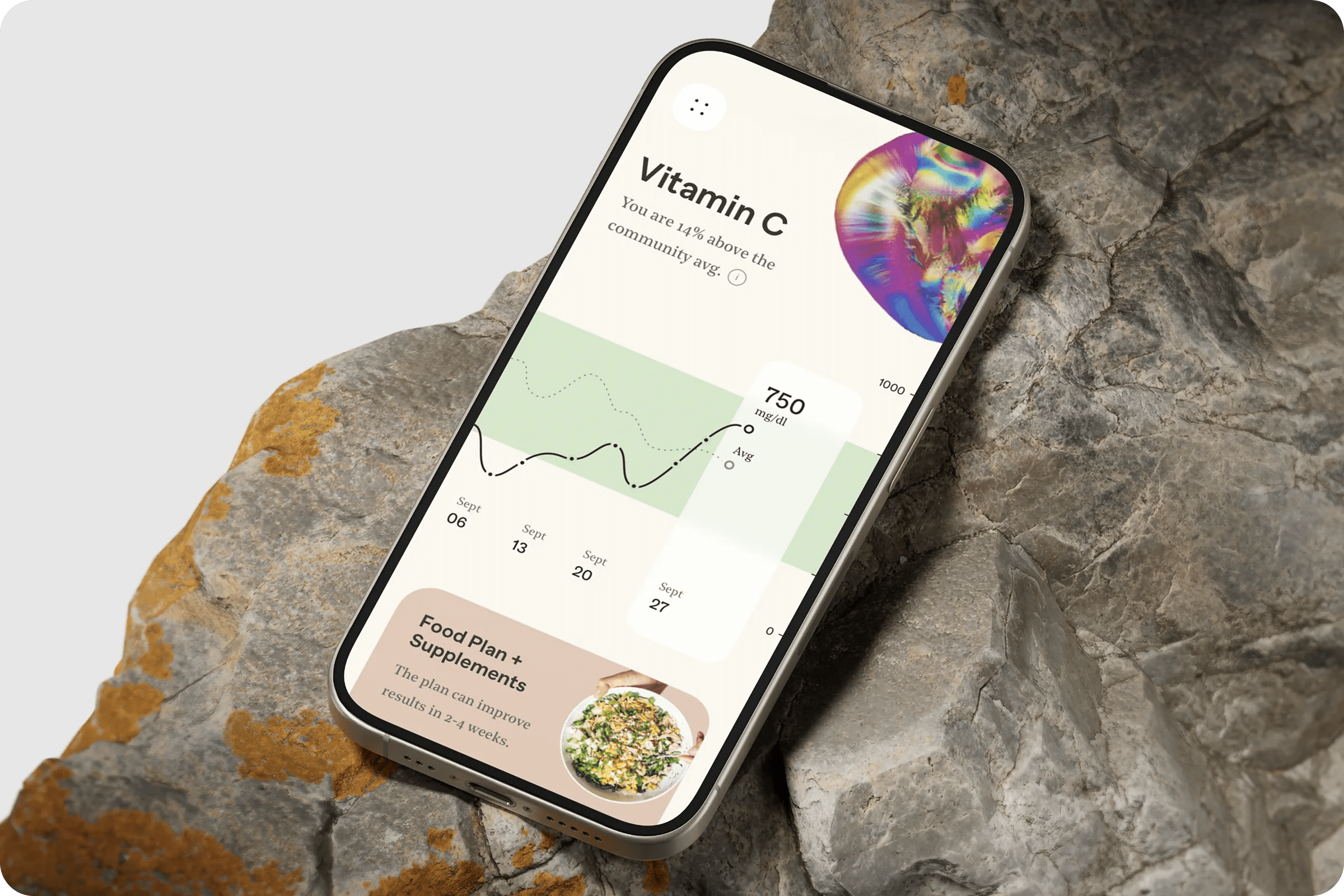 Nutrition And Supplement App UX